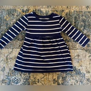 18-24M Old Navy Navy & White Dress